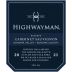 Highwayman Reserve Cabernet Sauvignon 2021 Front Label