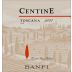 Banfi Centine Toscana 2017 Front Label