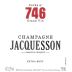 Jacquesson Cuvee Extra Brut 746 Front Label