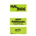 Mal Bien Alto Rodriguez Mezcal Front Label