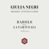 Giulia Negri Barolo La Tartufaia 2021 Front Label
