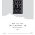 Matua Marlborough Pinot Noir 2007 Front Label