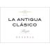 La Antigua Clasico Reserva 2012 Front Label