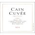 Cain Cuvee NV 4 (scuffed label) Front Label