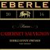 Eberle Reserve Cabernet Sauvignon 2016 Front Label