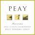 Peay Vineyards Maritima Estate Chardonnay 2022 Front Label
