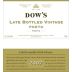 Dow's Master Late Bottled Vintage Port 2007 Front Label