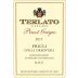 Terlato Family Vineyards Friuli Pinot Grigio 2017 Front Label