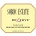 Sobon Estate Rezerve Zin 2018 Front Label