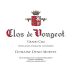 Denis Mortet Clos de Vougeot Grand Cru 2023 Front Label