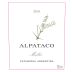 Familia Schroeder Alpataco Malbec 2019 Front Label
