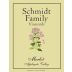 Schmidt Family Vineyards Merlot 2014 Front Label