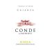 Conde de Jauregui Rioja Crianza 2009 Front Label