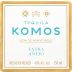 Komos Extra Anejo Tequila Front Label