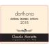 Claudio Mariotto Derthona Timorasso 2018 Front Label