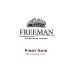 Freeman West Sonoma Coast Pinot Noir 2022 Front Label