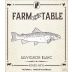 Fowles Wine Farm to Table Sauvignon Blanc 2018 Front Label