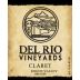 Del Rio Vineyards Claret 2009 Front Label