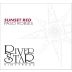 RiverStar Vineyards Sunset Red Front Label