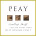 Peay Vineyards Scallop Shelf Estate Pinot Noir 2022 Front Label