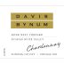 Davis Bynum River West Vineyard Chardonnay 2017 Front Label