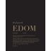 Psagot Edom Red (OU Kosher) 2016 Front Label