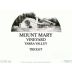 Mount Mary Vineyards Triolet 2018 Front Label