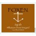 Foxen Williamson-Dore Vineyard Syrah 2015 Front Label