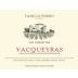 Famille Perrin Vacqueyras Les Christins 2015 Front Label