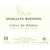 Domaine Boisson Cotes du Rhone 2016 Front Label