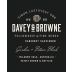 Davey & Browne Gordon and Bitner Block Estate Cabernet Sauvignon 2018 Front Label