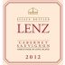 The Lenz Winery Cabernet Sauvignon 2012 Front Label