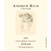 Andrew Rich Prometheus Syrah 2007 Front Label