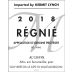 Guy Breton Regnie 2018 Front Label