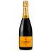 Veuve Clicquot Yellow Label Brut with Gift Box Front Bottle Shot