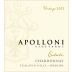 Apolloni Vineyards Estate Chardonnay 2023 Front Label