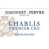 Simonnet-Febvre Chablis Fourchaume Premier Cru 2020 Front Label