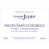 Domaine Julien Nuits-Saint-Georges Les Bousselots Premier Cru 2020 Front Label