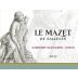 Le Mazet de Salleles Cabernet Sauvignon Syrah 2012 Front Label