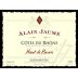 Alain Jaume Cotes du Rhone Haut de Brun Rouge 2009 Front Label