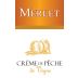 Merlet Creme de Peche de Vigna Liqueur Front Label