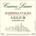 Cascina Luisin Axilium Barbera d'Alba Superiore 2022 Front Label