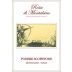 Podere Scopetone Rosso di Montalcino 2014 Front Label