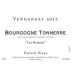 Patrick Piuze Bourgogne Tonnerre Les Boutots 2017 Front Label