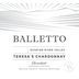 Balletto Winery Teresa's Unoaked Chardonnay 2022 Front Label
