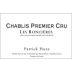 Patrick Piuze Chablis Roncieres Premier Cru 2021 Front Label