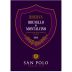 Poggio San Polo Brunello di Montalcino Riserva 2018 Front Label