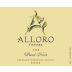 Alloro Vineyard Estate Pinot Noir 2018 Front Label
