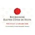 Nicole Lamarche Hautes Cotes de Nuits 2021 Front Label