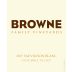 Browne Family Vineyards Sauvignon Blanc 2017 Front Label
